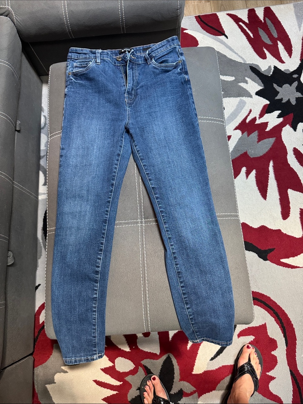 Buffalo David Bitton Women's Skinny Jeans - Blue Denim